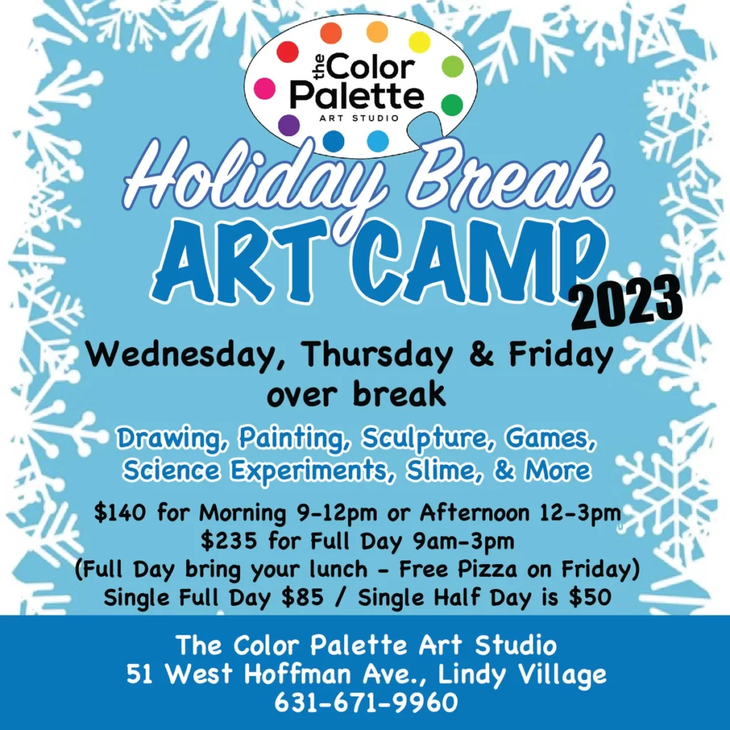 Holiday Break Art Camp 2023