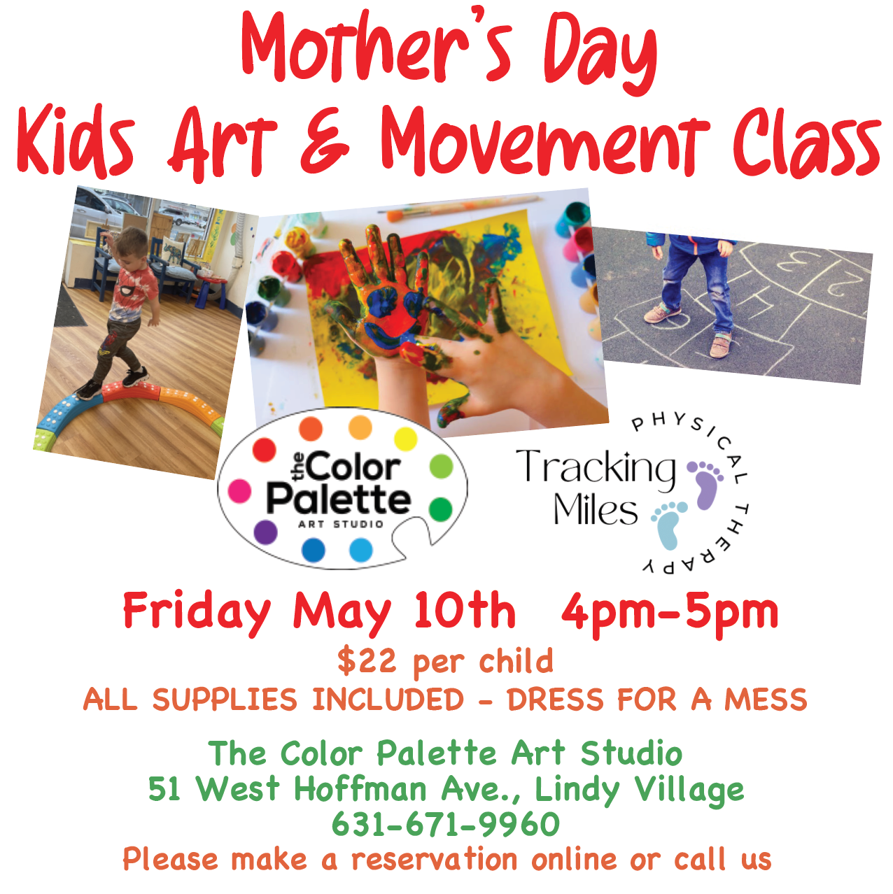 Mother's Day Art & Movement Class - The Color Palette