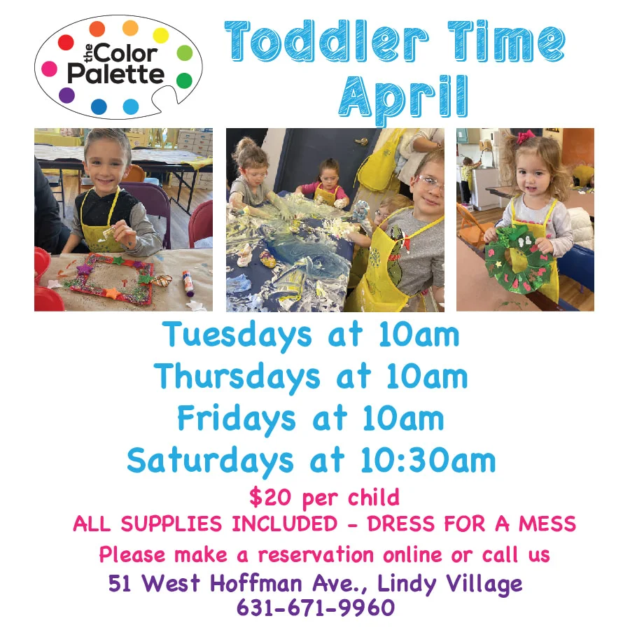 Toddler Time April 2024