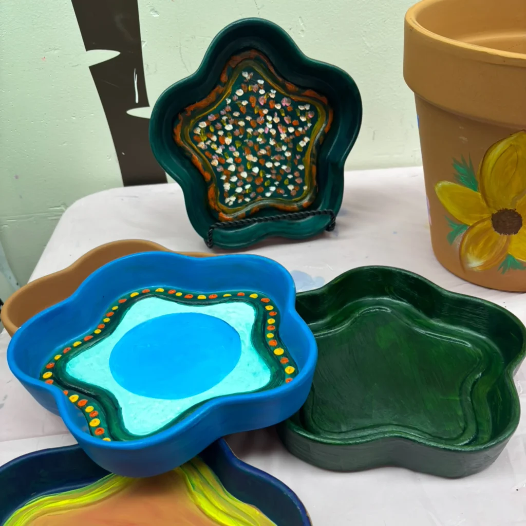 Terra Cotta Plates or Planters