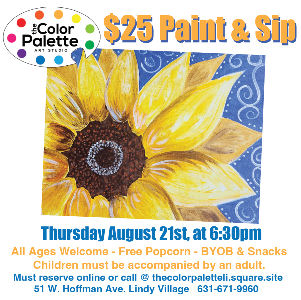 $25 Paint Night - Sunflower