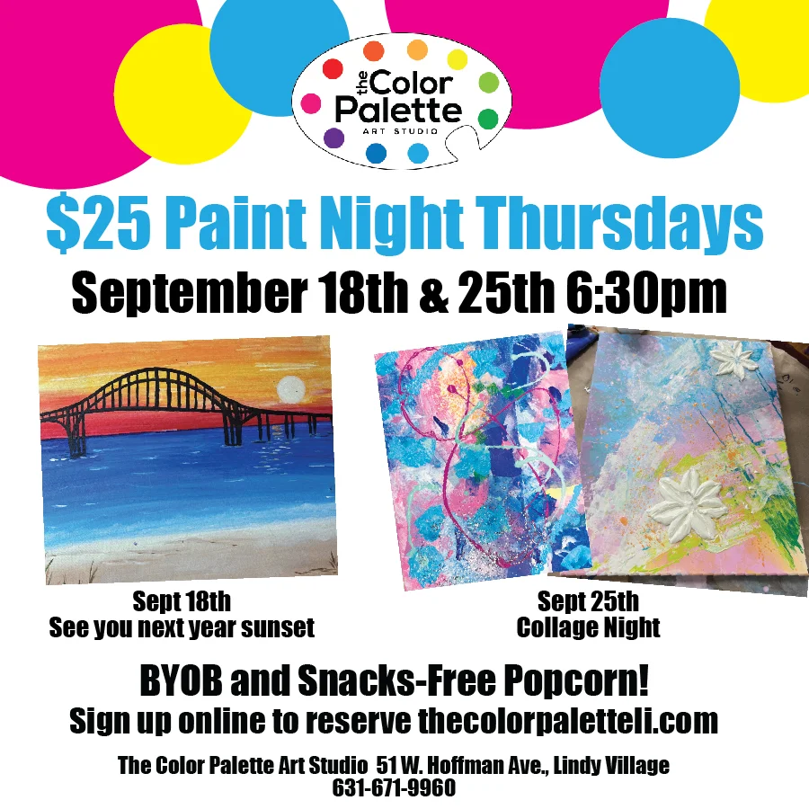 $25 Paint Night Thursdays - September