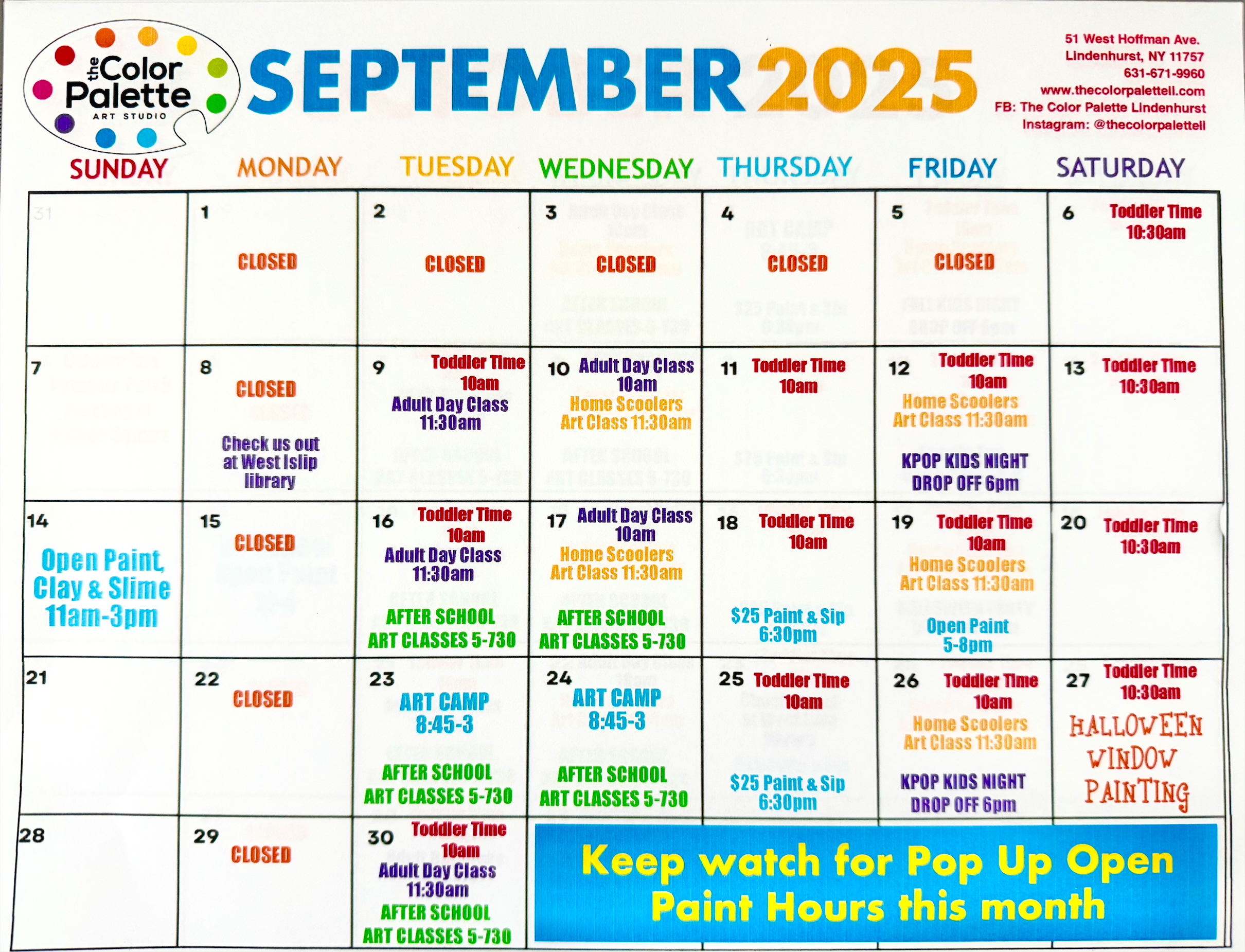 September 2025 Calendar