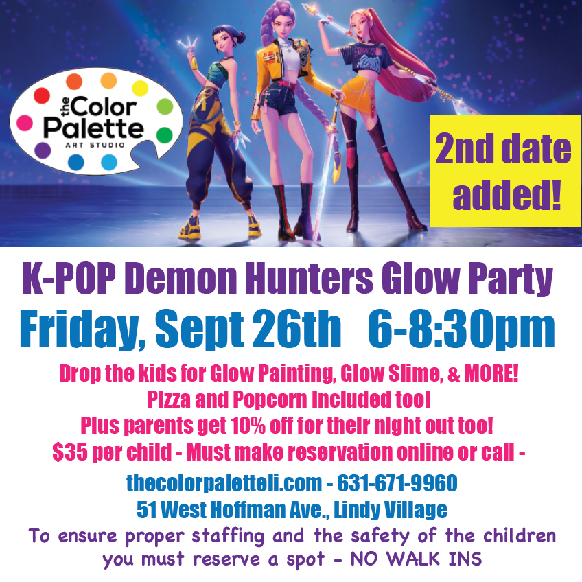 KPOP Demon Hunters Glow Party - Sept 26th Added