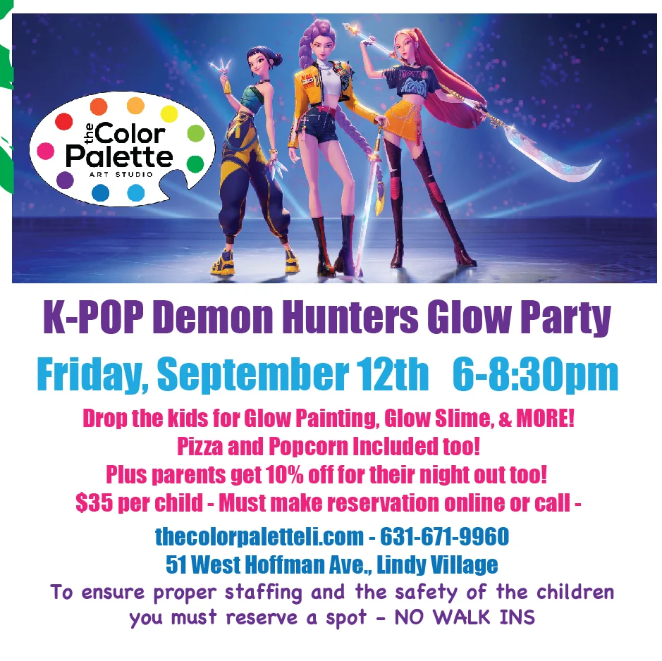 KPOP Demon Hunters Glow Party