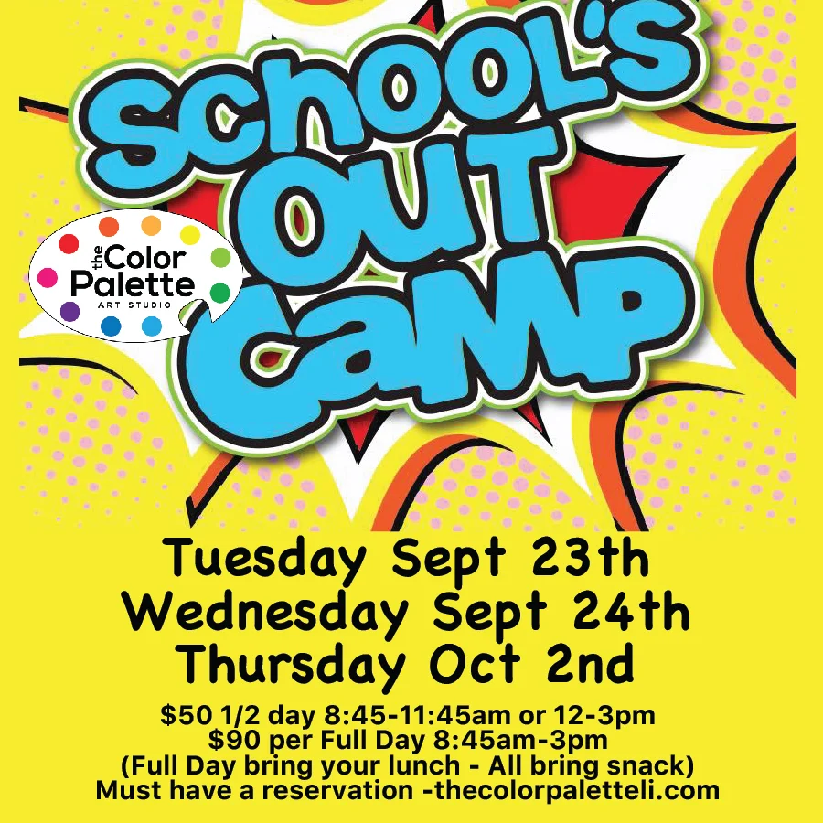 School's Out Camp! Sept & Oct
