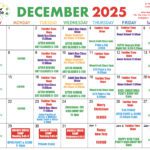 December 2025 Calendar