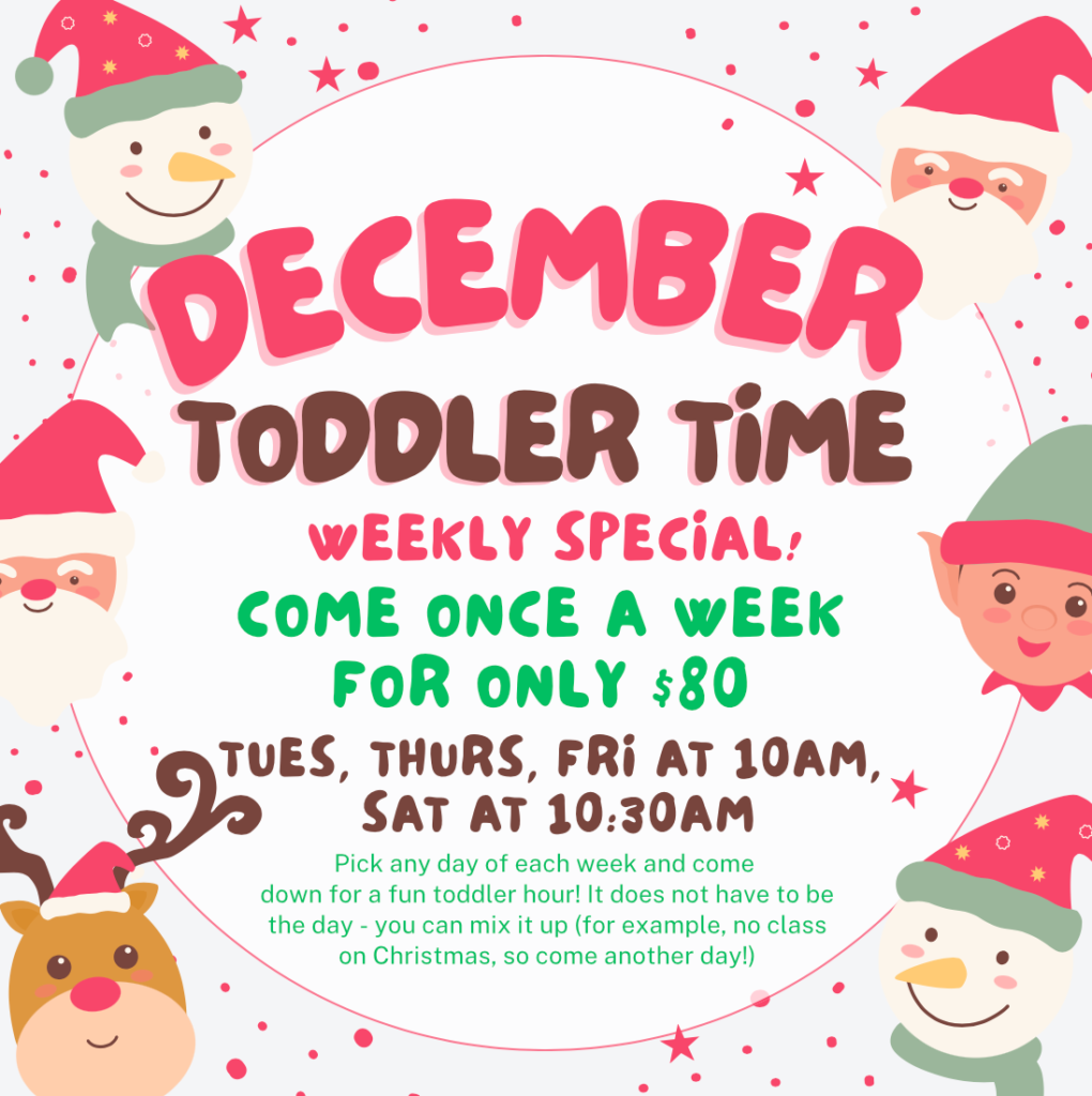 December Toddler Time Pass