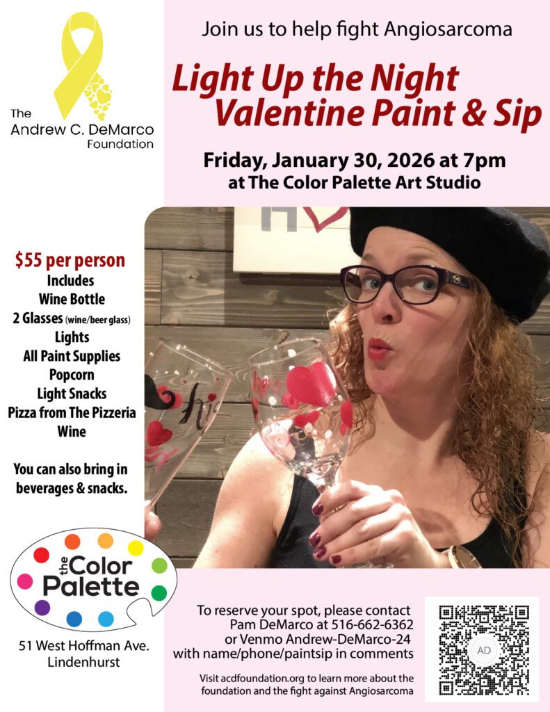 Light Up The Night Valentine Paint & Sip