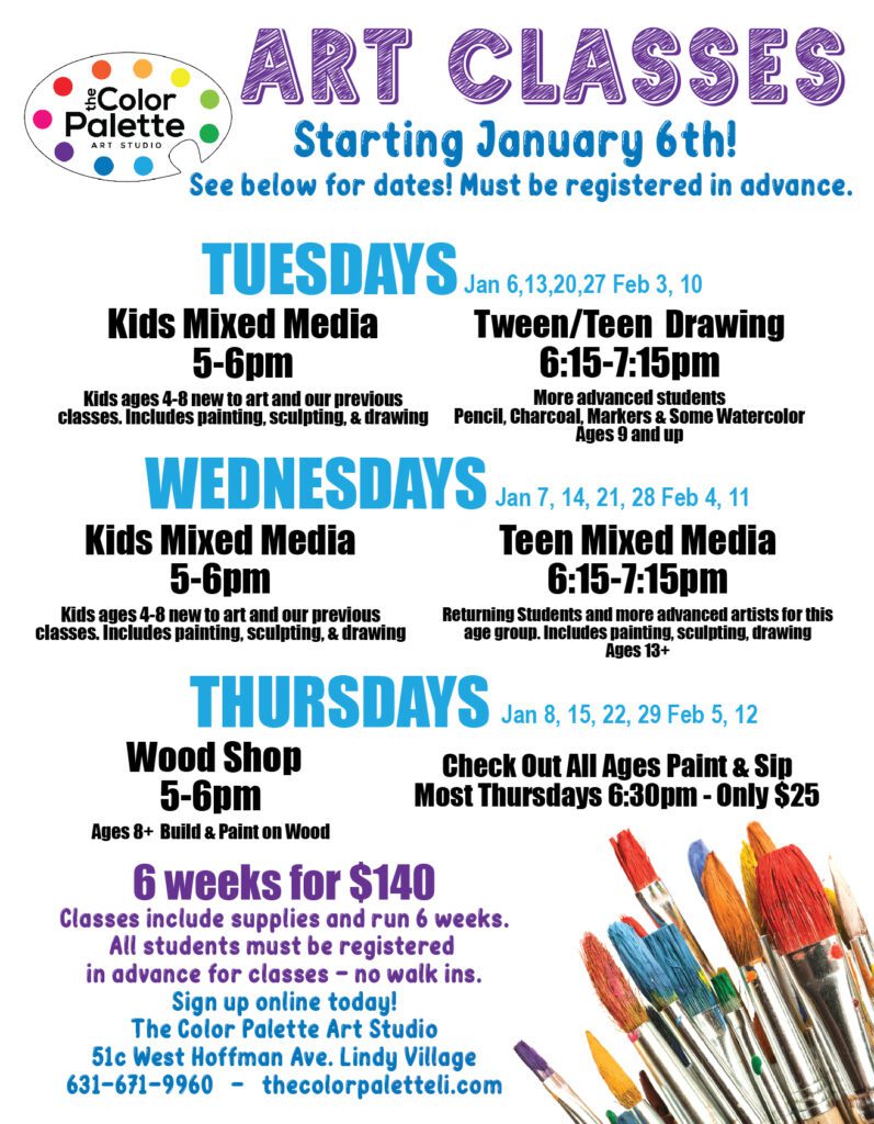 Winter Art Classes