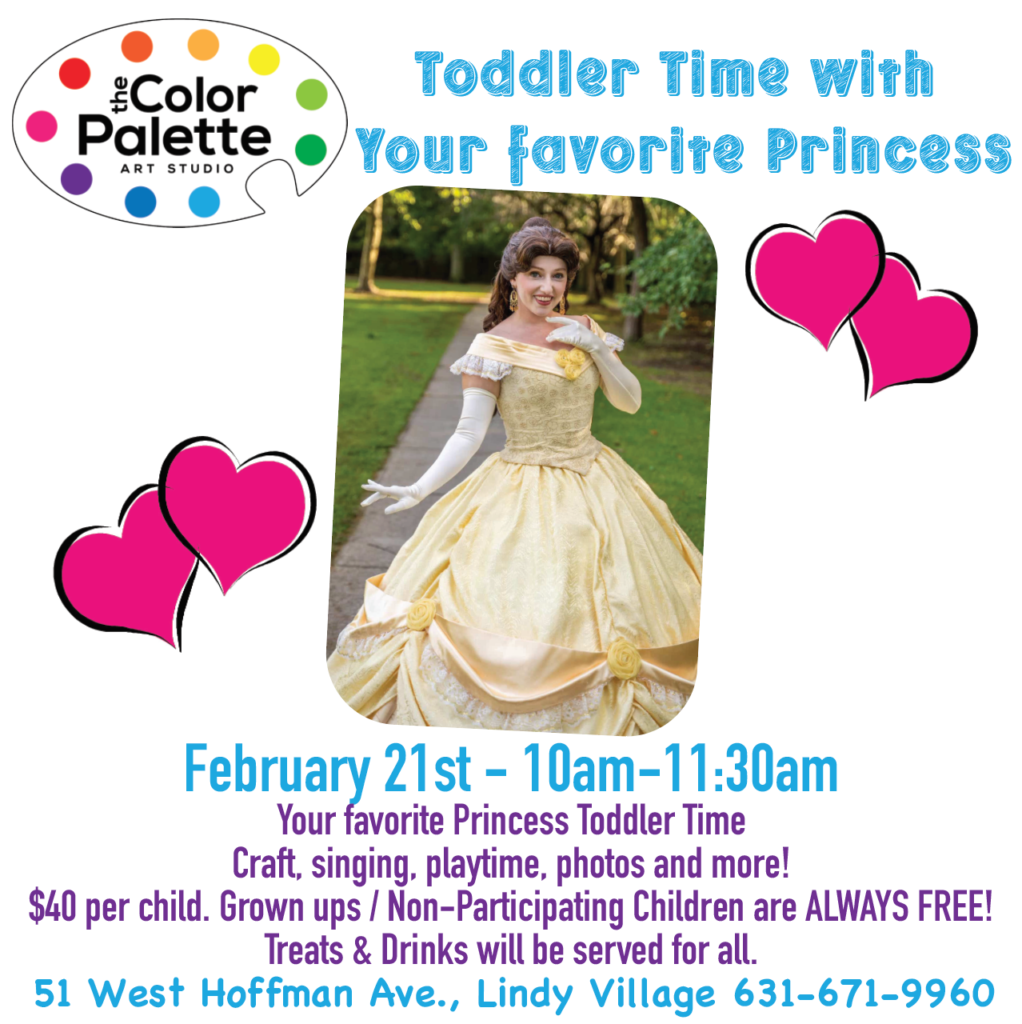 Toddler Time with Your favorite Princess