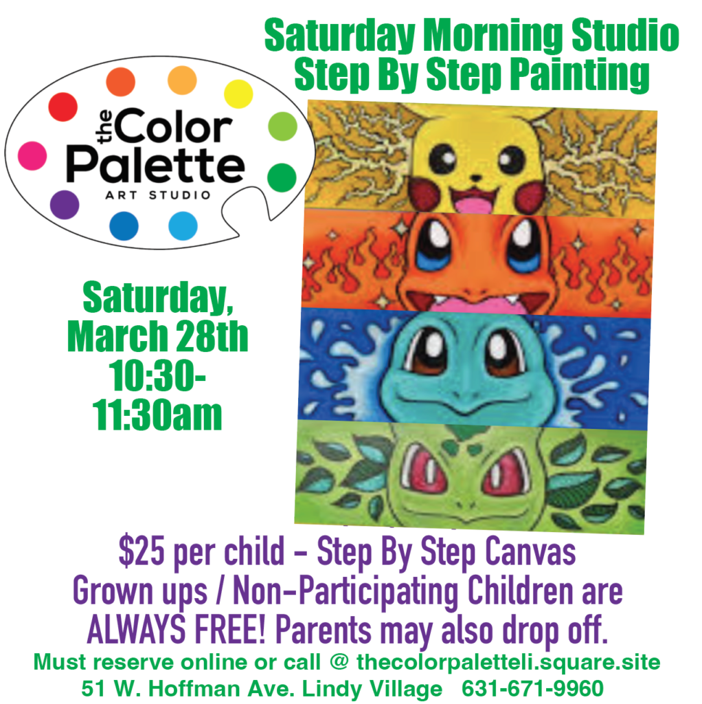 Saturday Morning Step Painting - Poke Stack