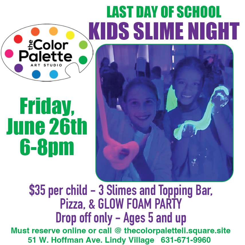 Last Day of School Slime Party - Kids Night Out