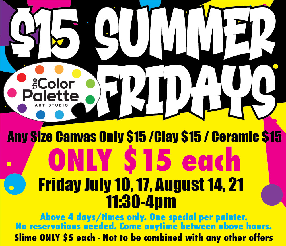 $15 Summer Fridays