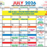 July 2026 Calendar