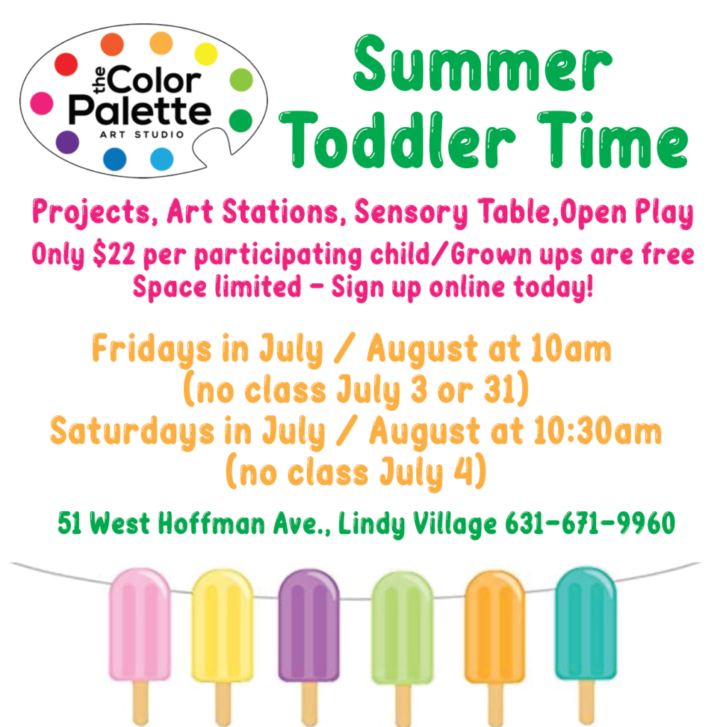 Summer 2026 Toddler Time
