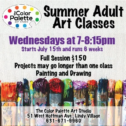 Summer Adult Art Classes