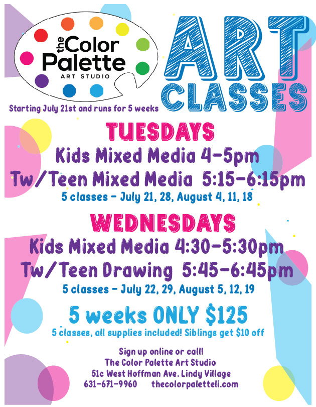 Summer Night Art Classes