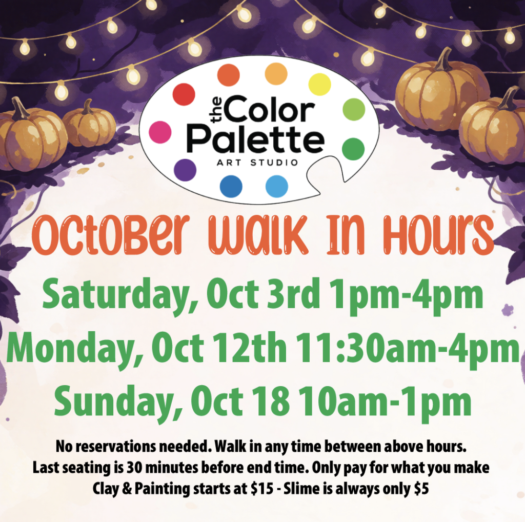October Walk-in Hours